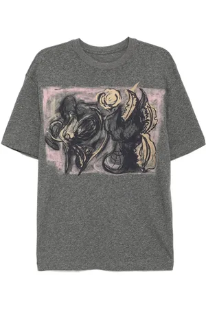 JNBY T-shirt à imprimé graphique