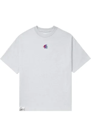 Izzue T-shirt en coton à logo imprimé