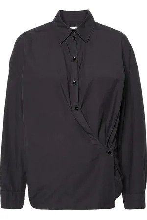 LEMAIRE T-shirt en coton à détail torsadé
