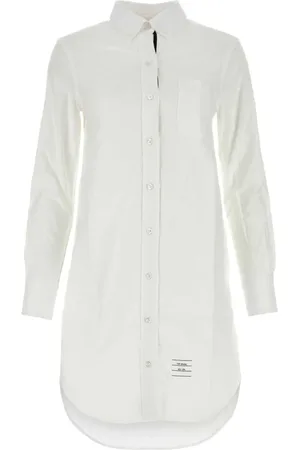 Thom Browne Robe-chemise à effet froissé