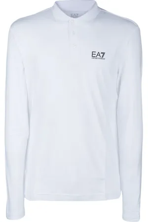EA7 Polo à logo imprimé