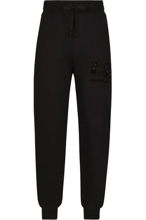 Dolce & Gabbana Pantalon de jogging à ornements en cristal