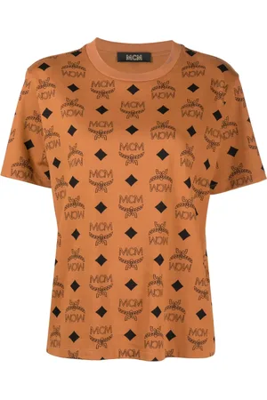 MCM T-shirt à motif monogrammé