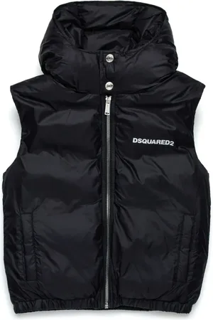 Dsquared2 Gilet matelassé à plaque logo
