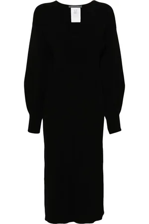 Alberta Ferretti Robe longue à col roulé
