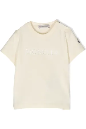 Moncler T-shirt à logo brodé