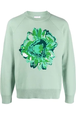 Barrie Pull en cachemire à fleurs