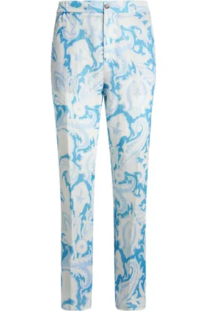 Etro Pantalon à motif cachemire