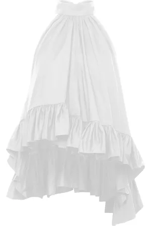 Azeeza Blouse Plath à volants