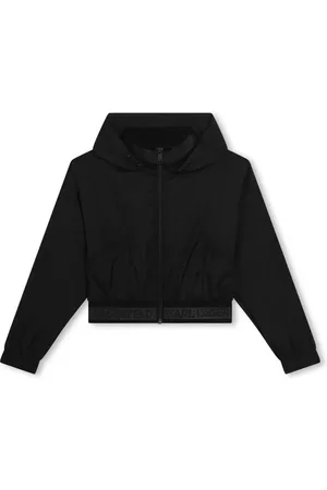 Karl Lagerfeld Veste à logo en jacquard