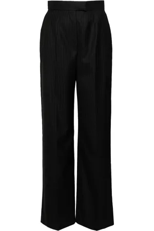 Alexander McQueen Pantalon de tailleur à fines rayures
