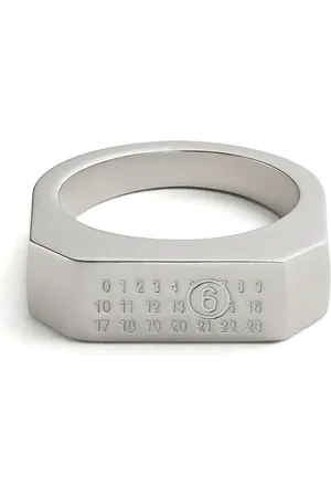 Maison Margiela Chevalière Numeric à logo