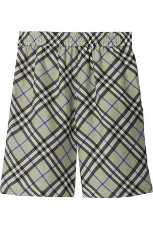 Burberry Short Nova à carreaux