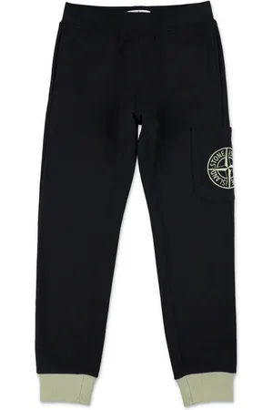 Stone Island Pantalon de jogging à patch logo
