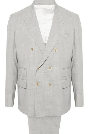 ELEVENTY Costume à veste à boutonnière croisée