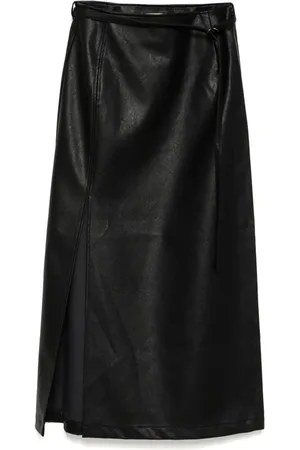 B+AB Jupe à taille ceinturée