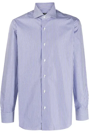 BARBA Chemise rayée à manches longues