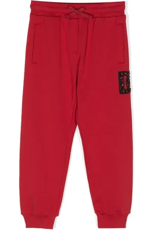 Dolce & Gabbana Pantalon de jogging à ornements strassés