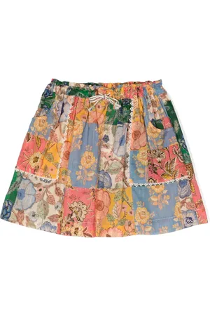 ZIMMERMANN Jupe Junie à design patchwork