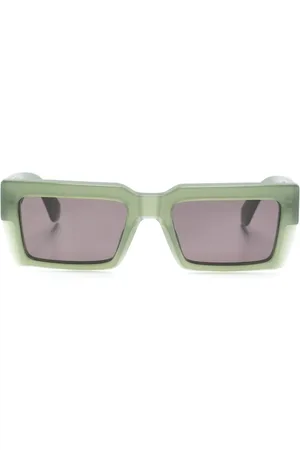 OFF-WHITE Lunettes de soleil à monture rectangulaire