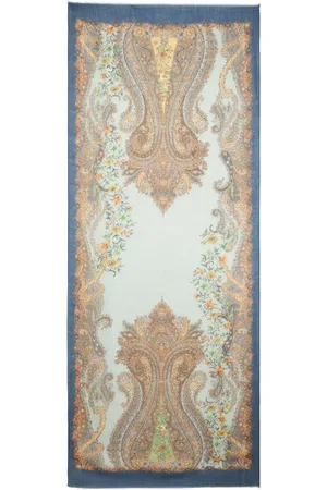 Etro Foulard en cachemire à motif abstrait