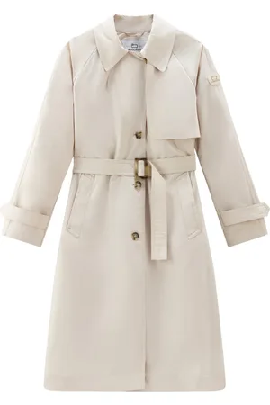 Woolrich Trench boutonné à taille ceinturée