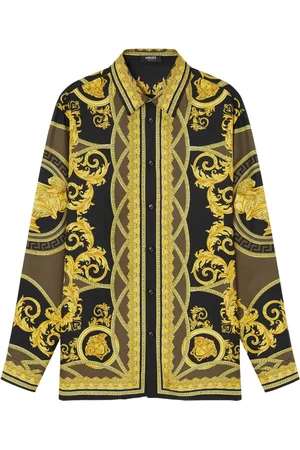 VERSACE Chemise La Coupe des Dieux en soie