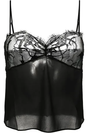 Kiki de Montparnasse Caraco orné de dentelle