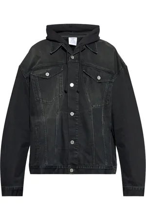 Vetements Veste en jean à capuche