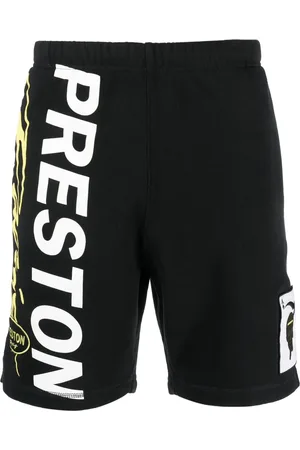 Heron Preston Short de sport en jersey à logo imprimé