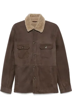 BARBA Veste en daim
