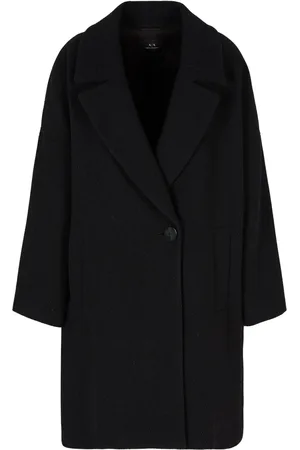 Armani Exchange Manteau à simple boutonnage