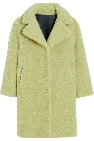 Apparis Manteau boutonné Anei à revers crantés