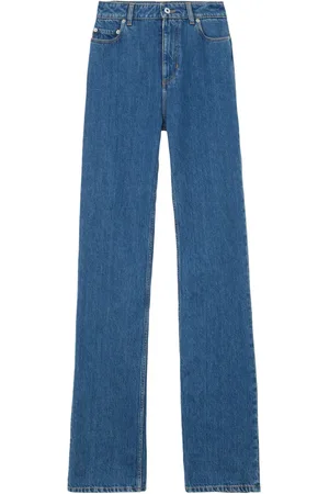 Burberry Jean droit à taille haute