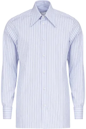 Maison Margiela Chemise en coton à rayures