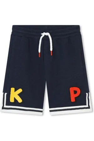 Kenzo Short en coton à patch logo