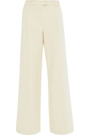 La DoubleJ Pantalon La Comasca à motif en jacquard