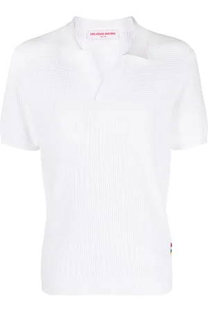 Orlebar Brown Polo Roddy à design perforé