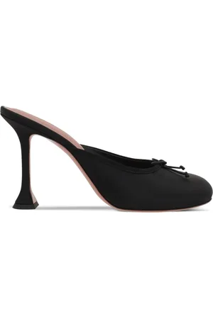 Amina Muaddi Mules Lila 95 mm