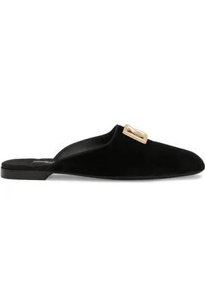 Dolce & Gabbana Chaussons à plaque logo