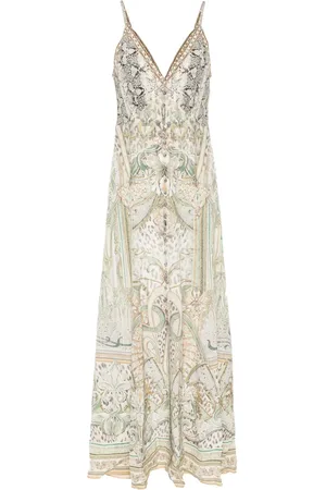 Camilla Robe à imprimé Ivory Tower Tales