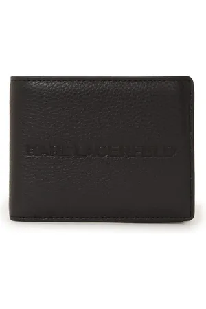 Karl Lagerfeld Portefeuille pliant Essential en cuir