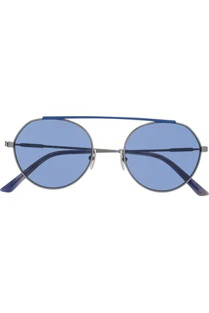 Calvin Klein Lunettes de soleil à monture ronde