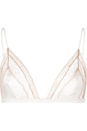 Kiki de Montparnasse Soutien-gorge à empiècements en dentelle