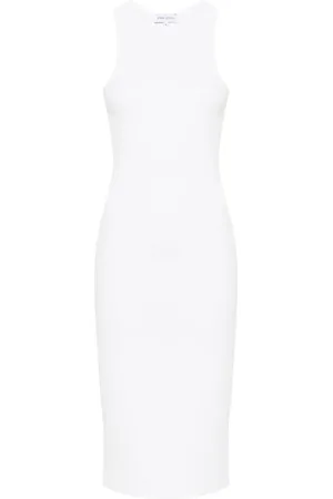 Ioana Ciolacu Robe mi-longue Dove sans manches