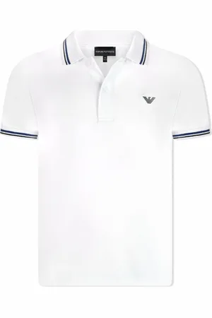 Emporio Armani Polo à logo imprimé