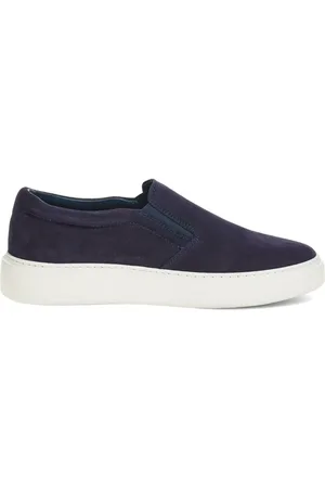 Boggi Milano Baskets en daim à design sans lacets