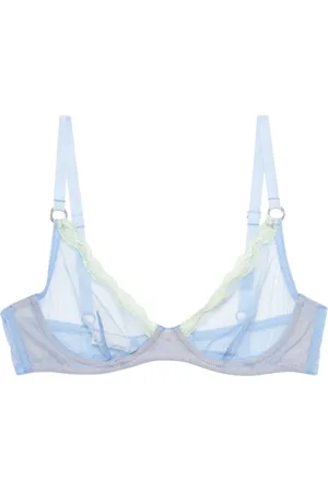 FLEUR DU MAL Soutien-gorge à empiècements en tulle
