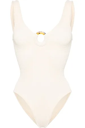 Hunza G Maillot de bain Celine à effet froissé
