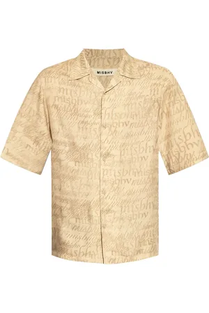 MISBHV Chemise à logo imprimé